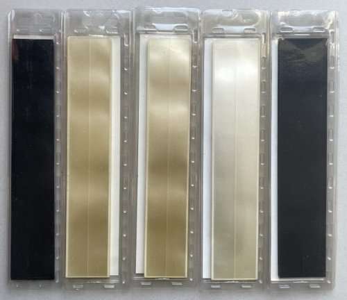 PRINZ stamp mount strips SMALL 31mm to 36mm (5 packs)
